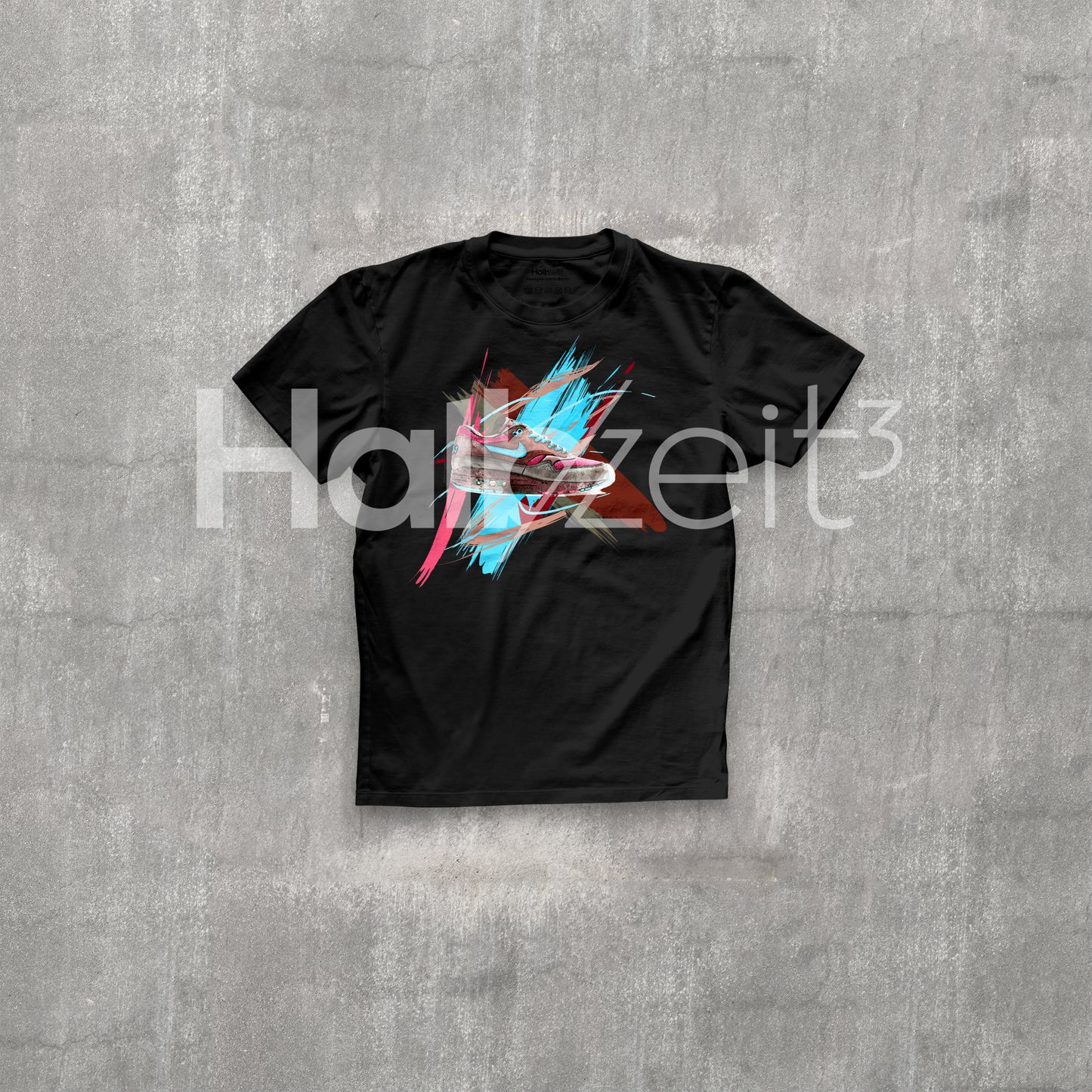 T-Shirt "AM1 Amsterdam" Black