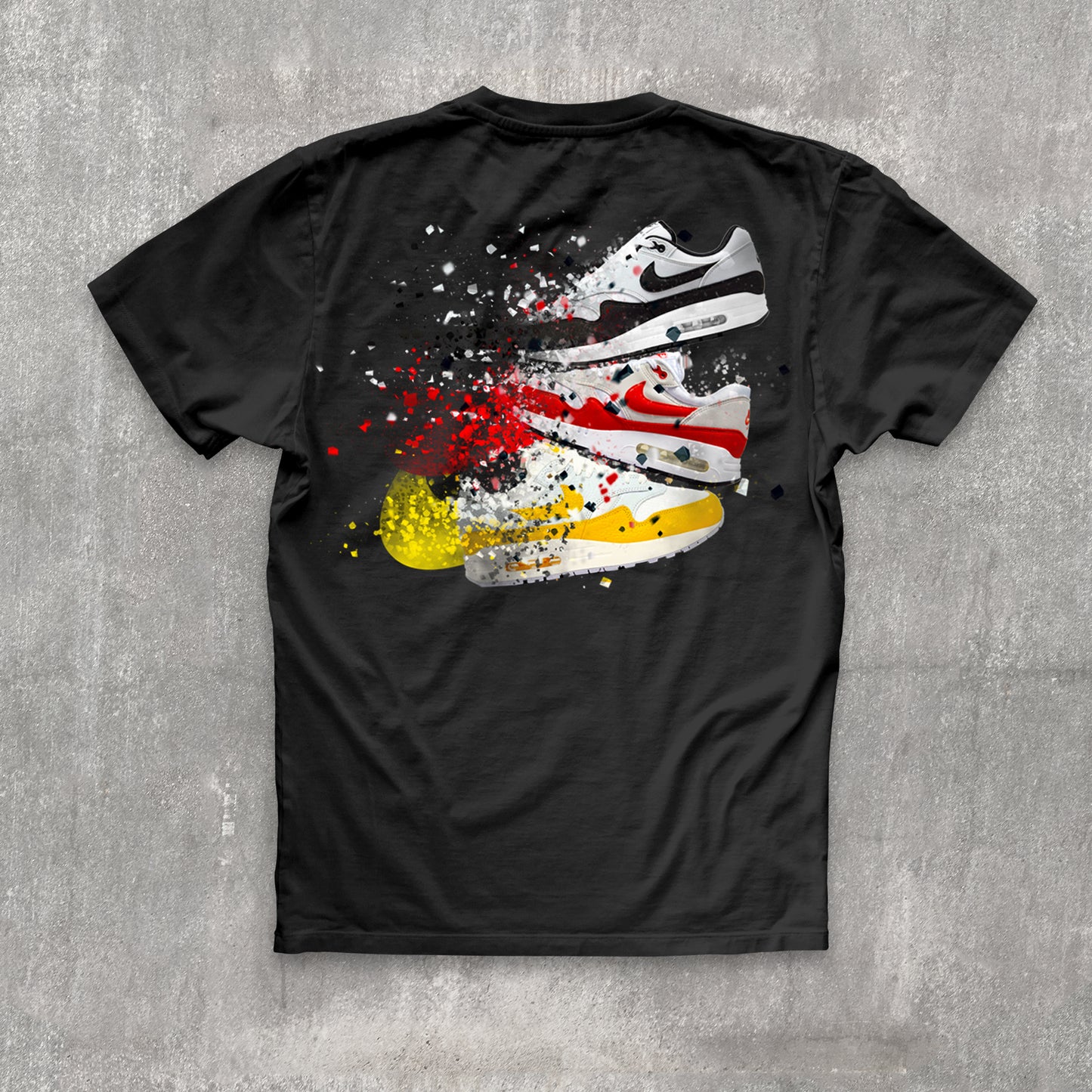 T-Shirt EM 2024 AM1 (schwarz)