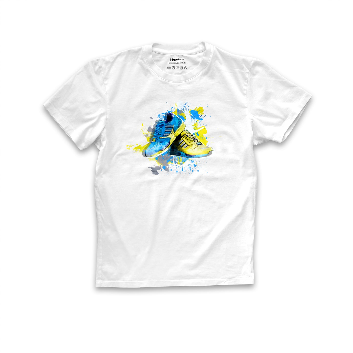 T-Shirt - ZX - Yellow/Blue - (white)
