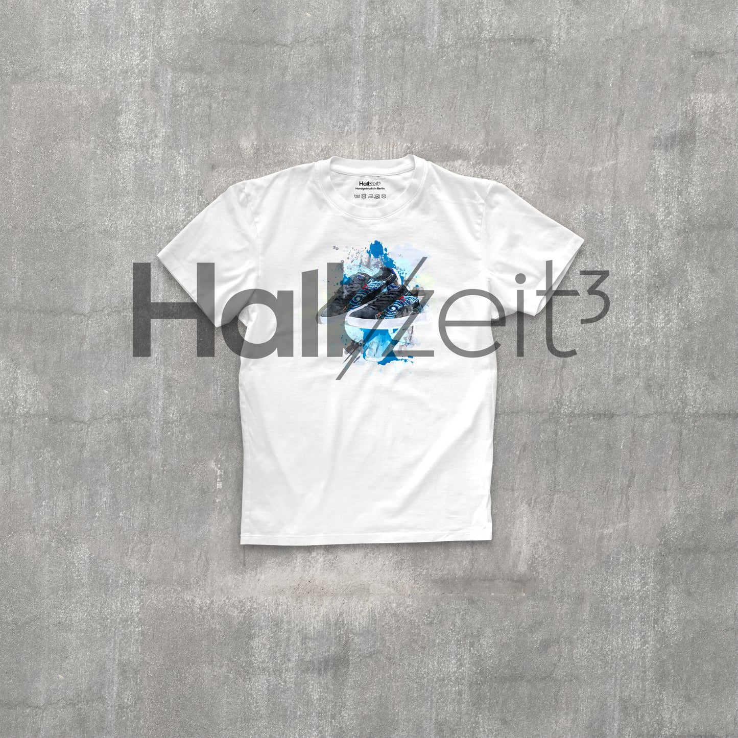 T-Shirt PM Suede clydeXatmos weiß