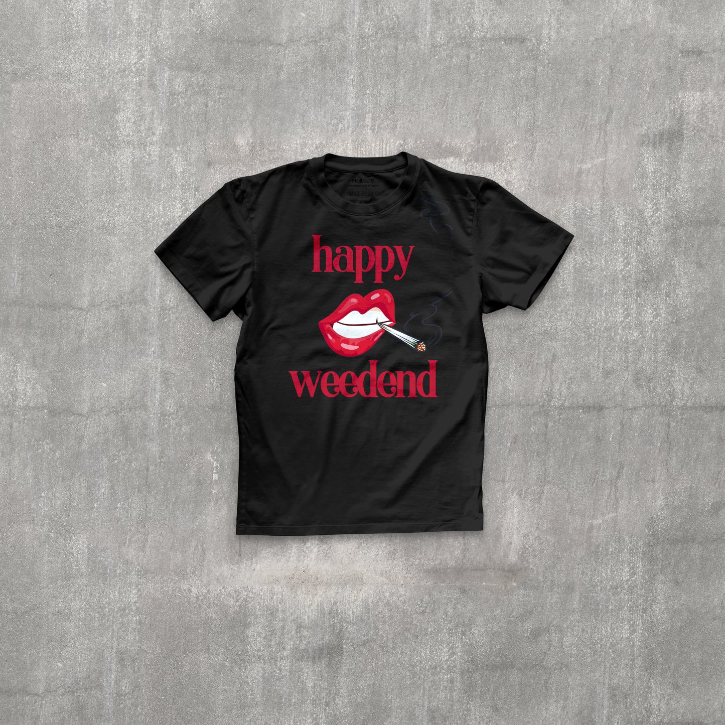 Shirt Happy Weedend® Black