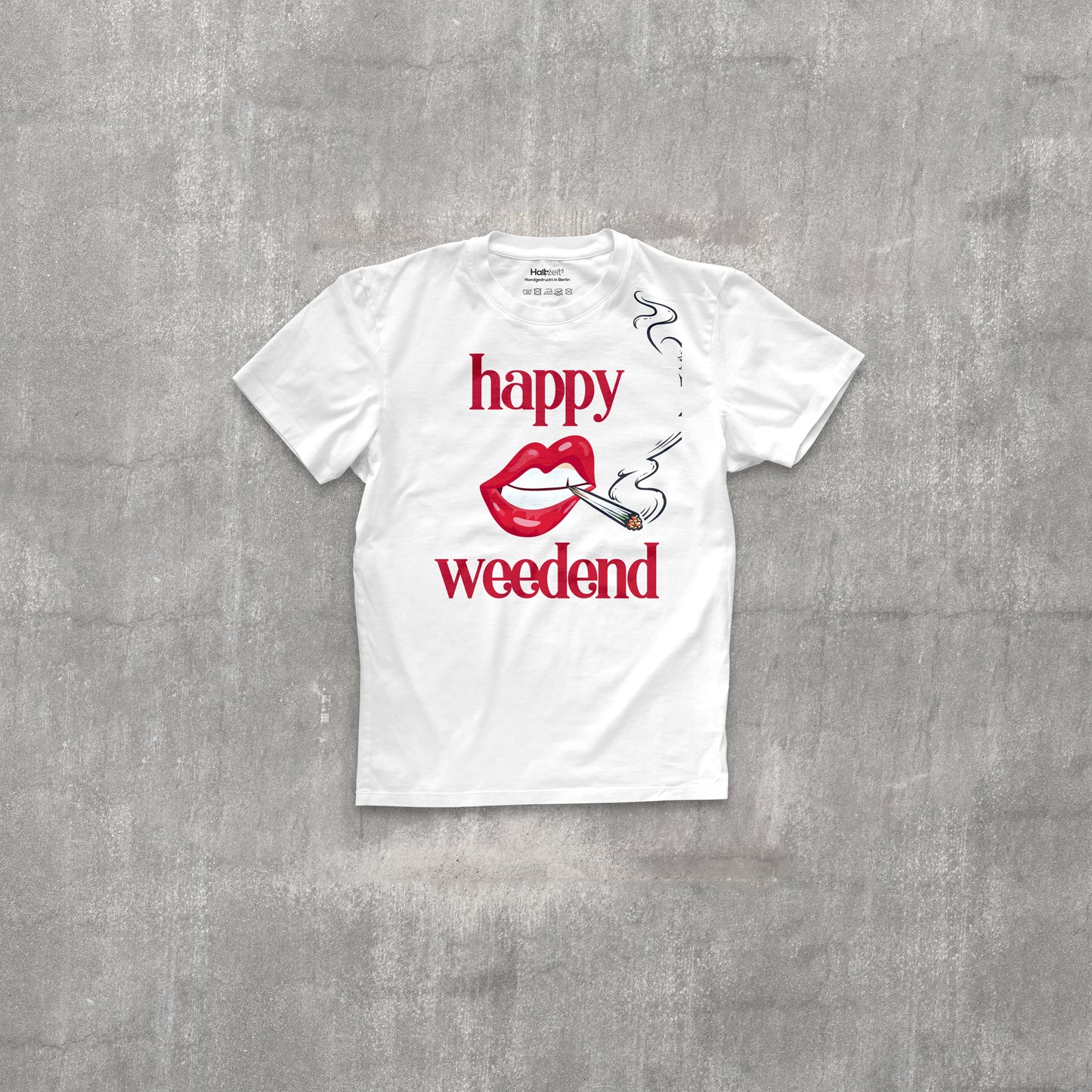Shirt Happy Weedend® White
