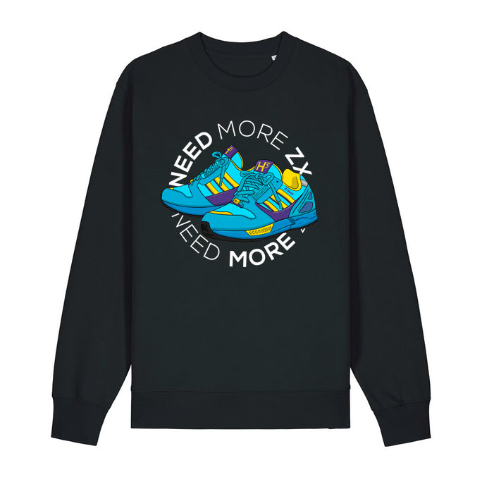 Sweater - Need more ZX! - Aqua (Kreis)