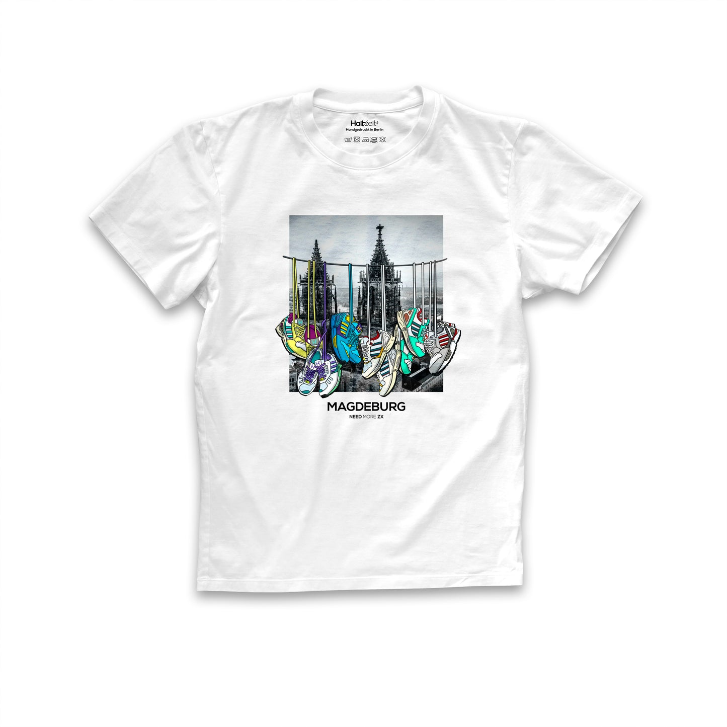 T-Shirt - Need more ZX! - Magdeburg (white)