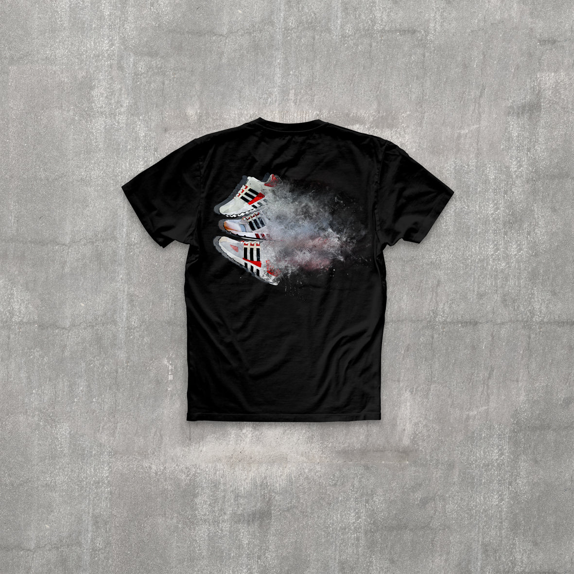 T-Shirt EQ Red - Spring Collection Limited - Black