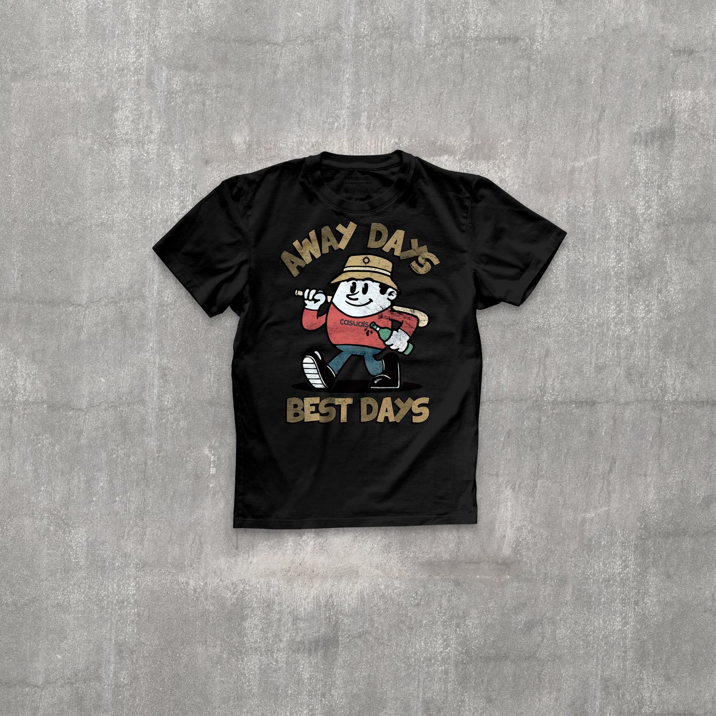 H³ Shirt AWAY DAYS - BEST DAYS (schwarz)