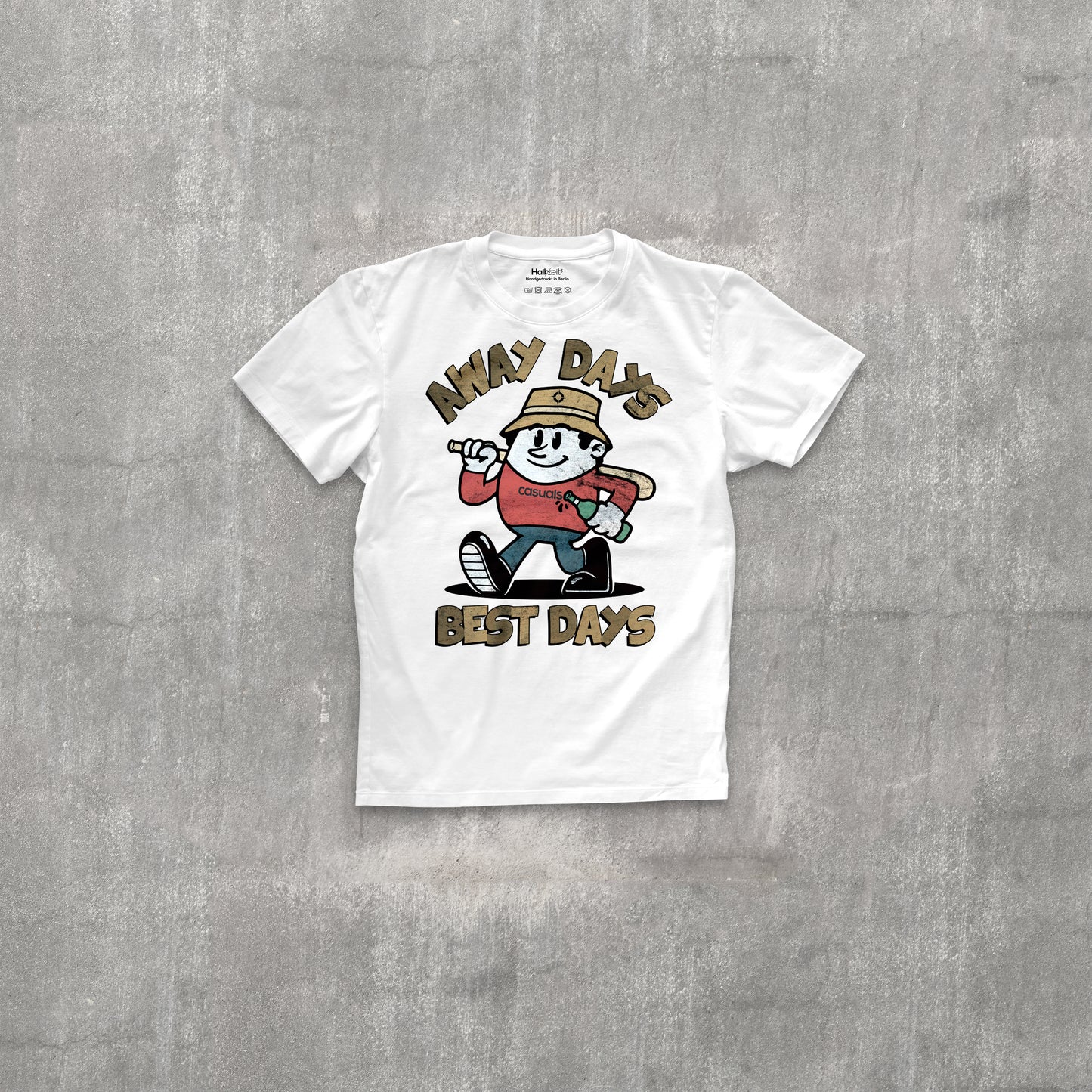 H³ Shirt AWAY DAYS - BEST DAYS (weiss)