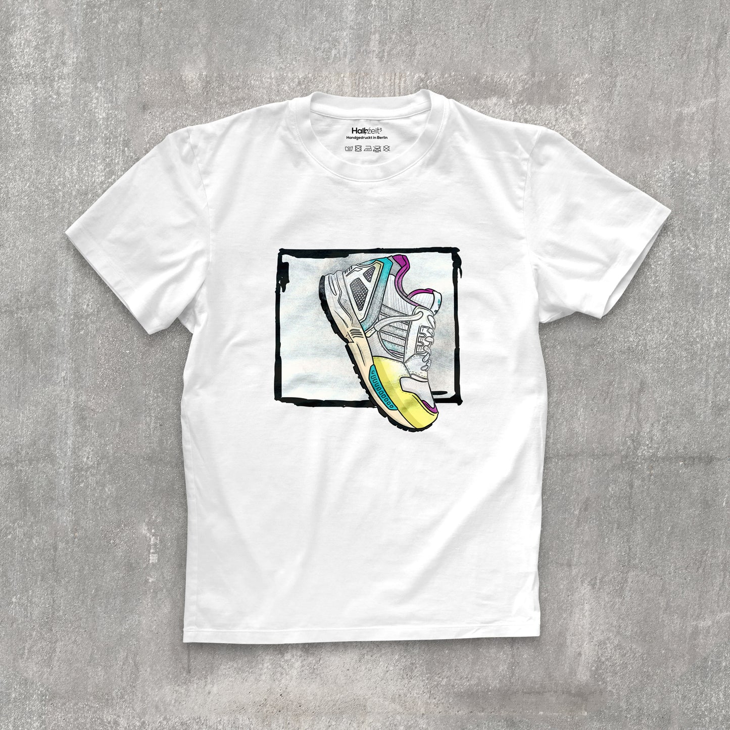 T-Shirt - Sketch Citrus - SS25 - white