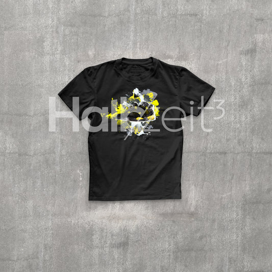 T-Shirt AJ4 Retro Thunder schwarz