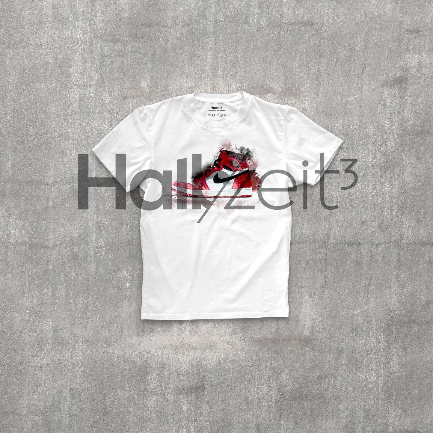 Halbzeit3 - T-Shirt AM 1 Side white