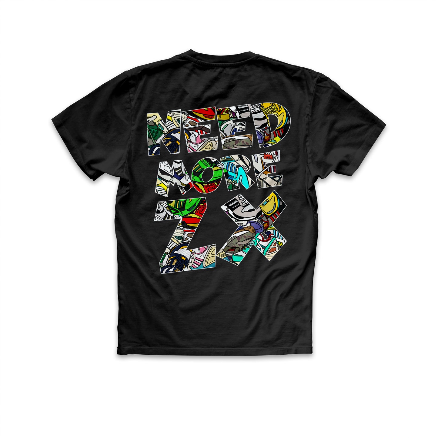T-Shirt - Need more ZX - Scribble - (black)