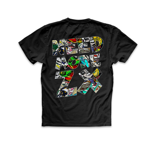 T-Shirt - Need more ZX - Scribble - (black)