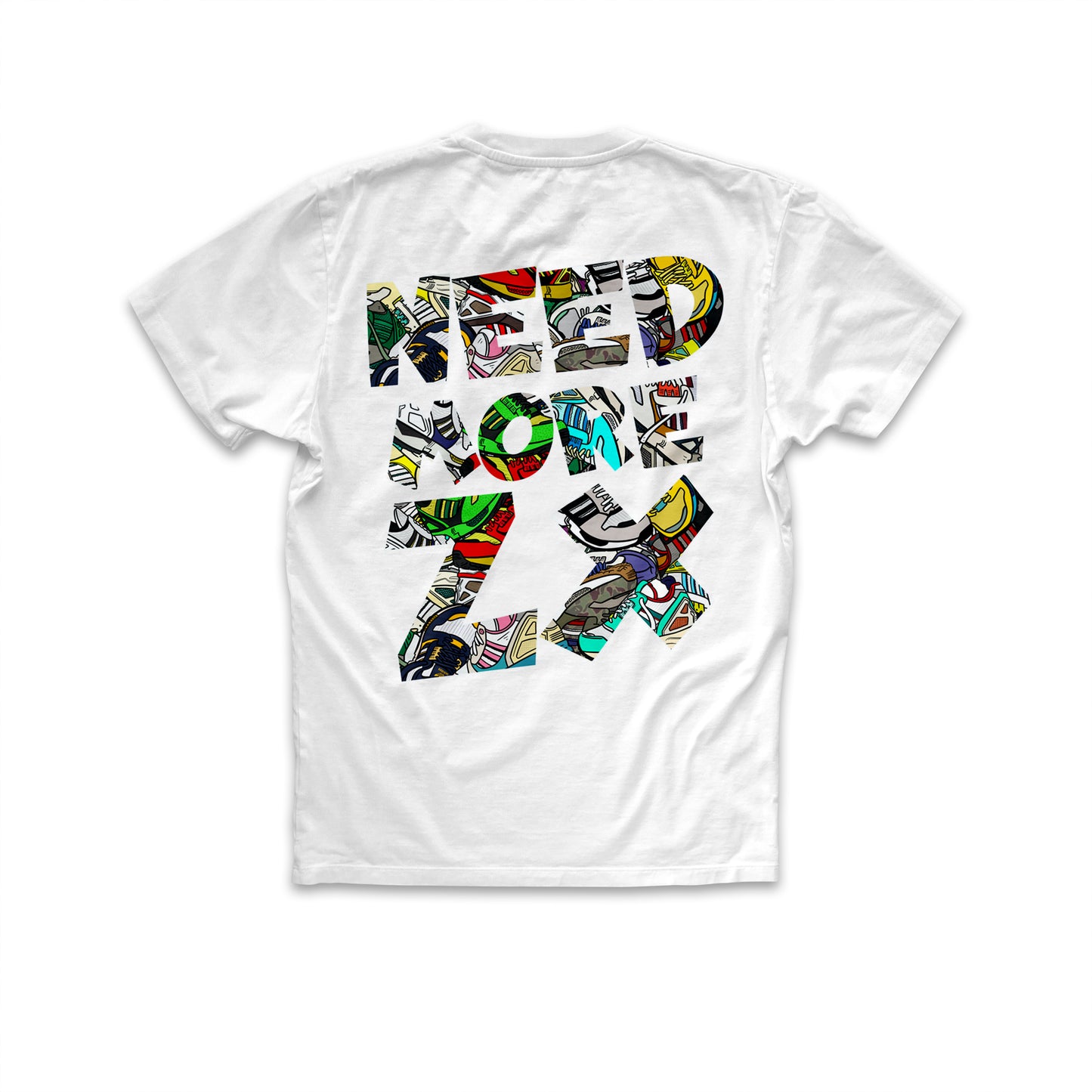 T-Shirt - Need more ZX - Scribble - (white)