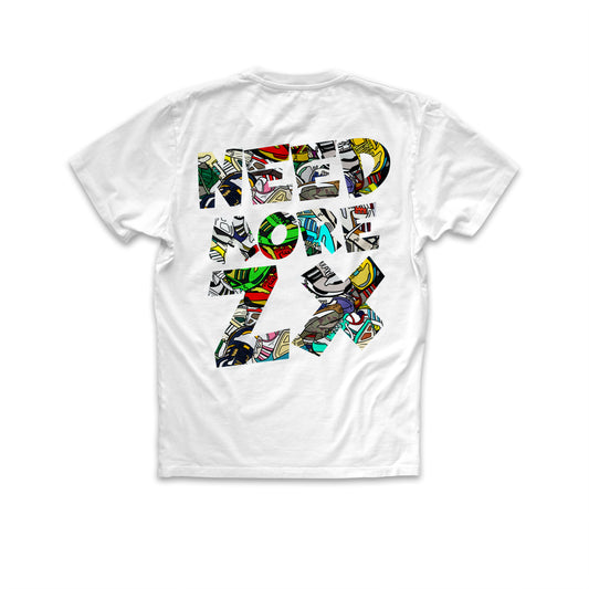 T-Shirt - Need more ZX - Scribble - (white)