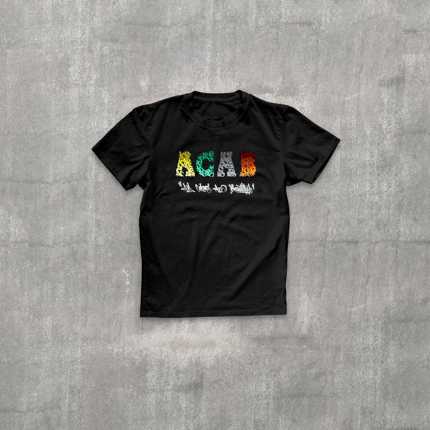 H³ Shirt ACAB - All Colours Are Beautiful 2