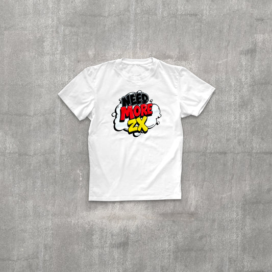 T-Shirt - Need more ZX - Bubble Deutschland - weiss