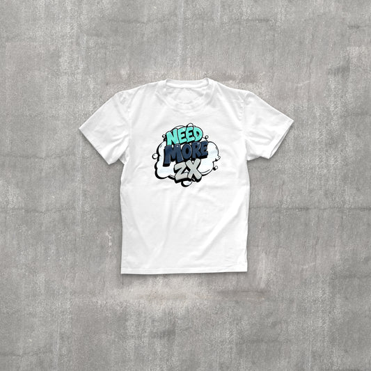 T-Shirt - Need more ZX - Bubble Auswärts - weiss