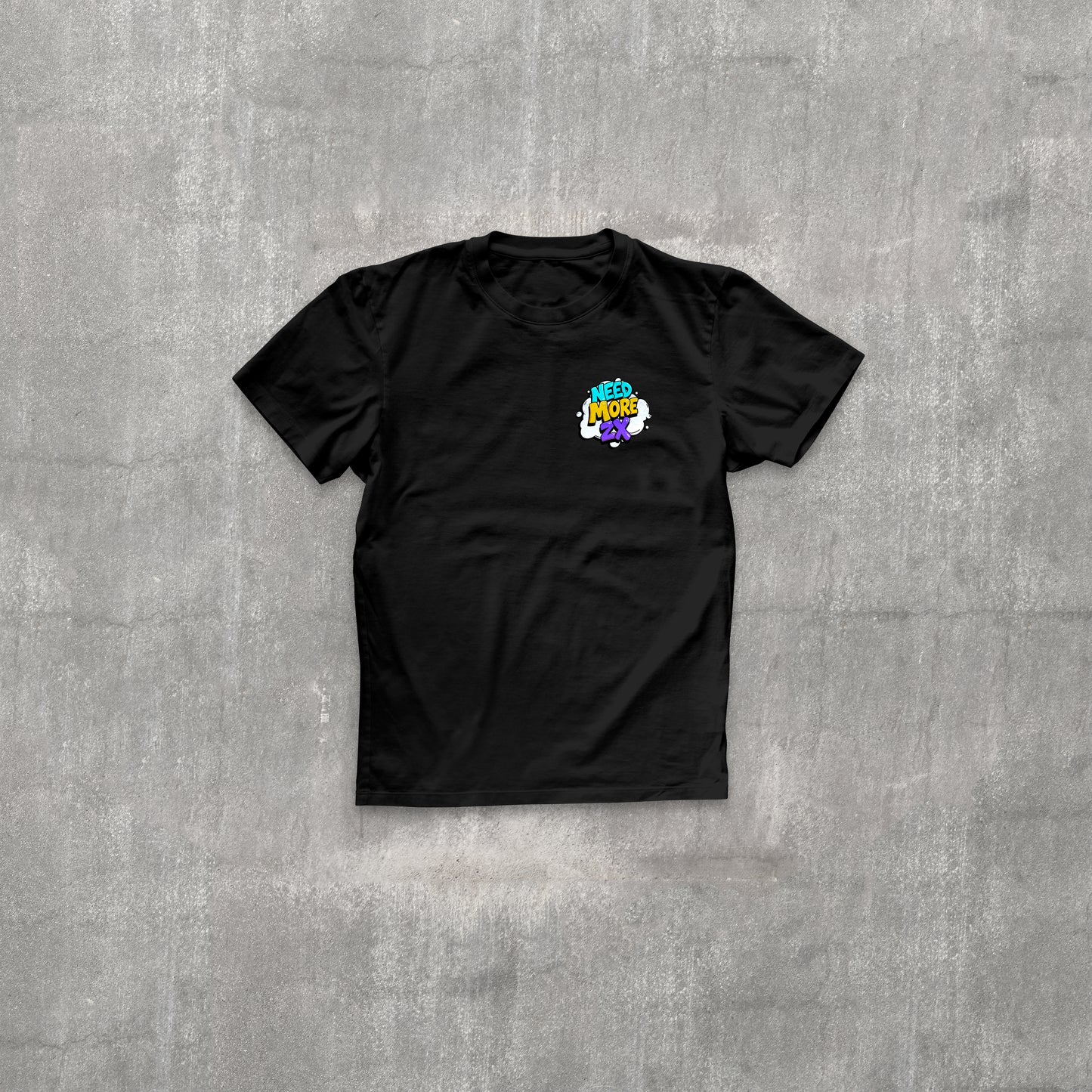 T-Shirt - Need more ZX - Bubble - schwarz