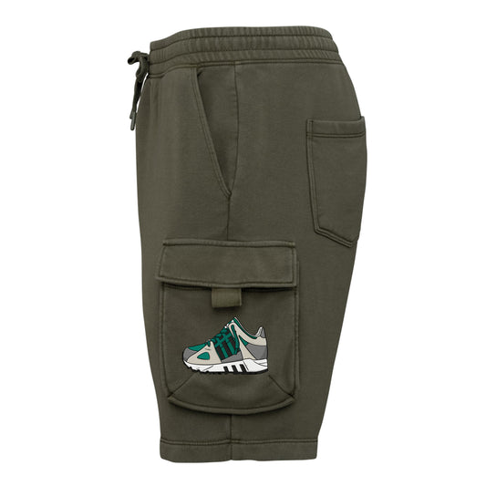 French Terry Cargo-Shorts EQ (khaki)