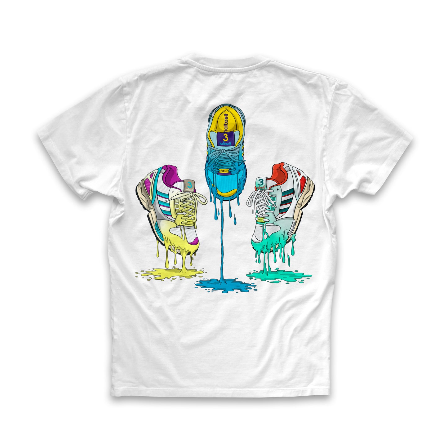 T-Shirt - ZX Drops - (white)