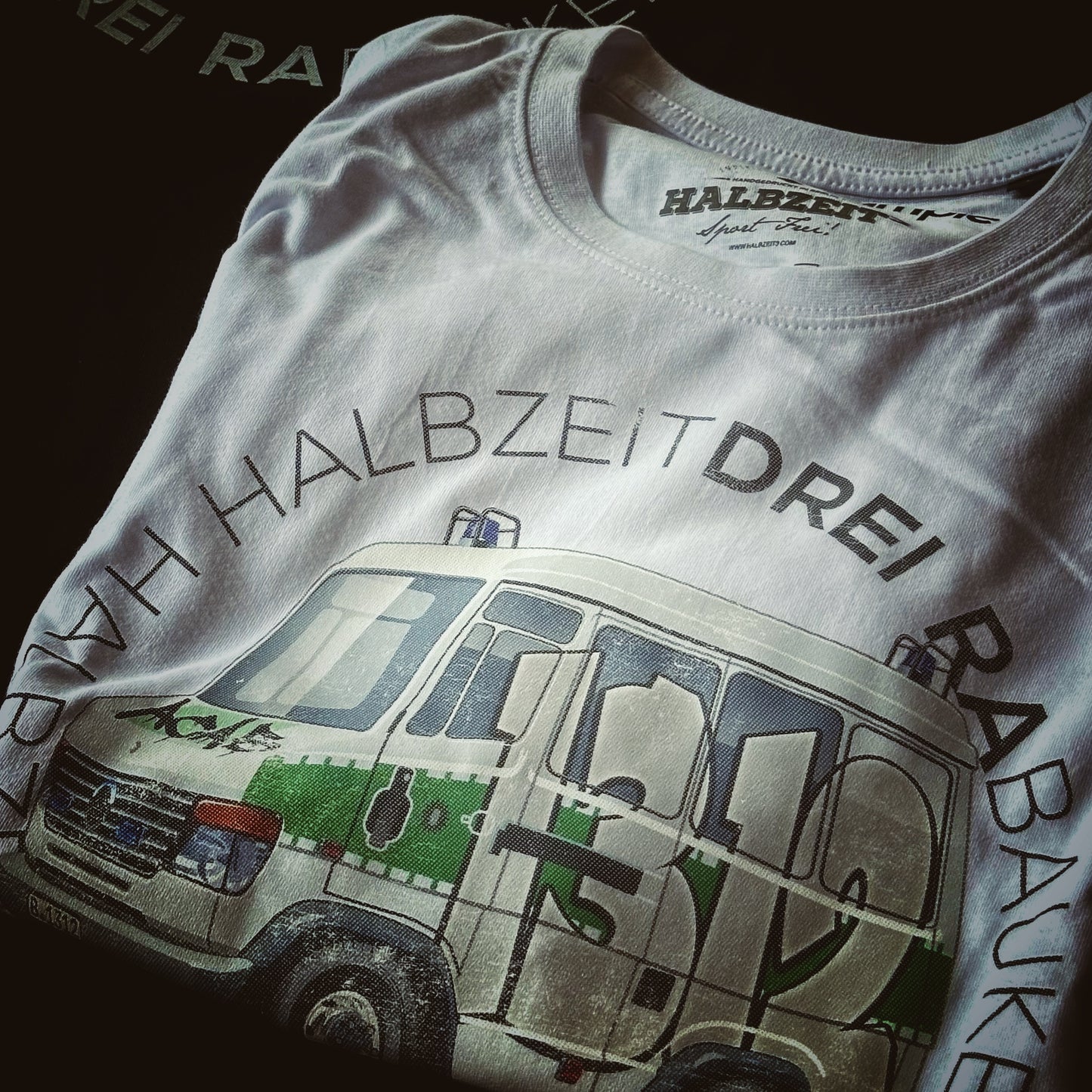 H³ Shirt HALBZEIT DREI Rabauken (weiss)