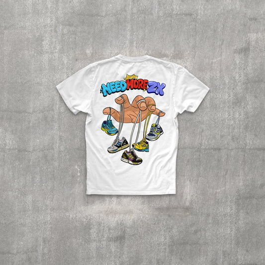 T-Shirt - Hand - weiss