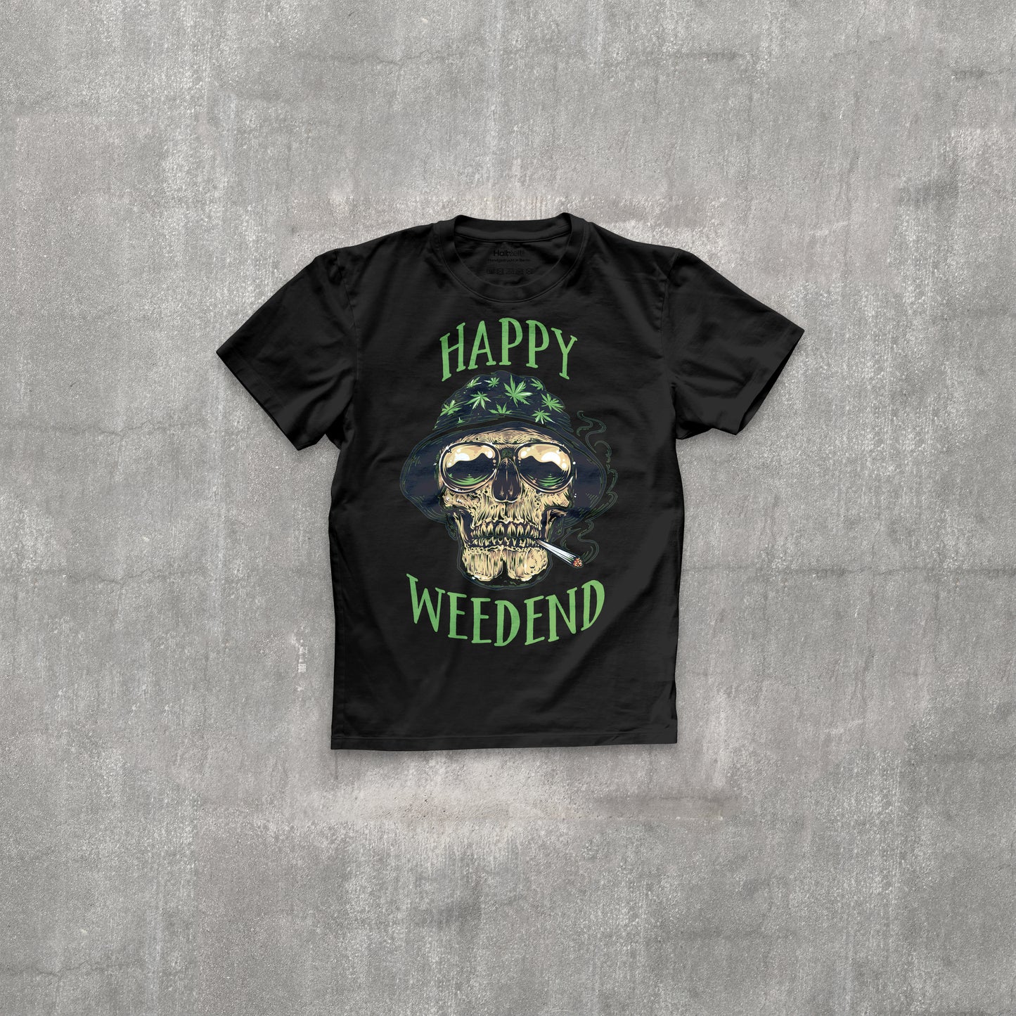 Shirt Happy Weedend® Black