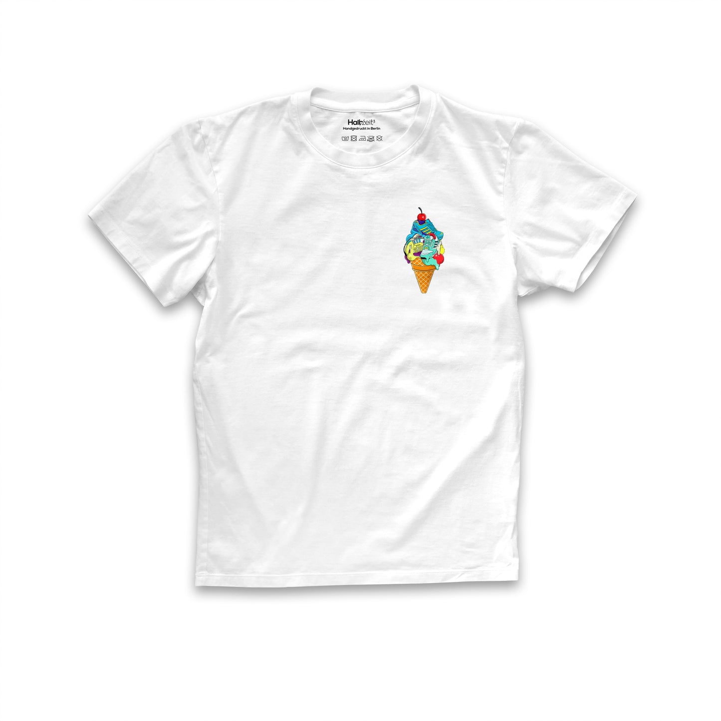 T-Shirt - Ice Cream - (white)
