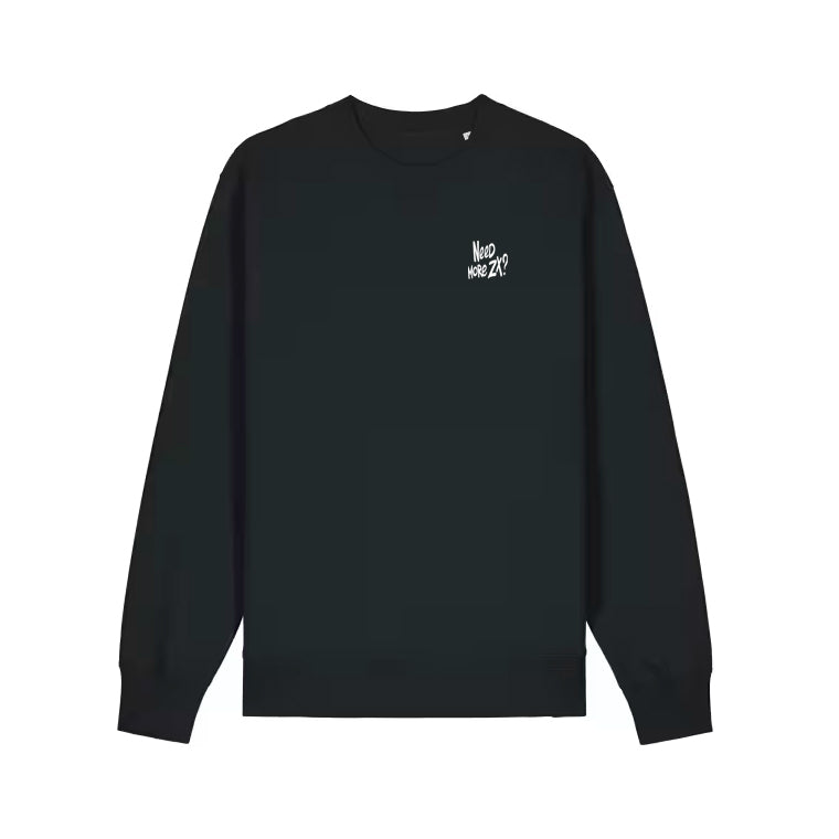 Sweater - Need more ZX! - Backprint - (black)