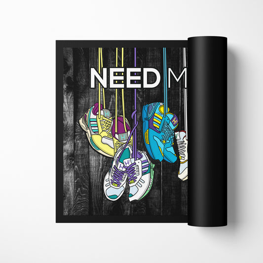 Fußmatte - Need more ZX! (Leine)