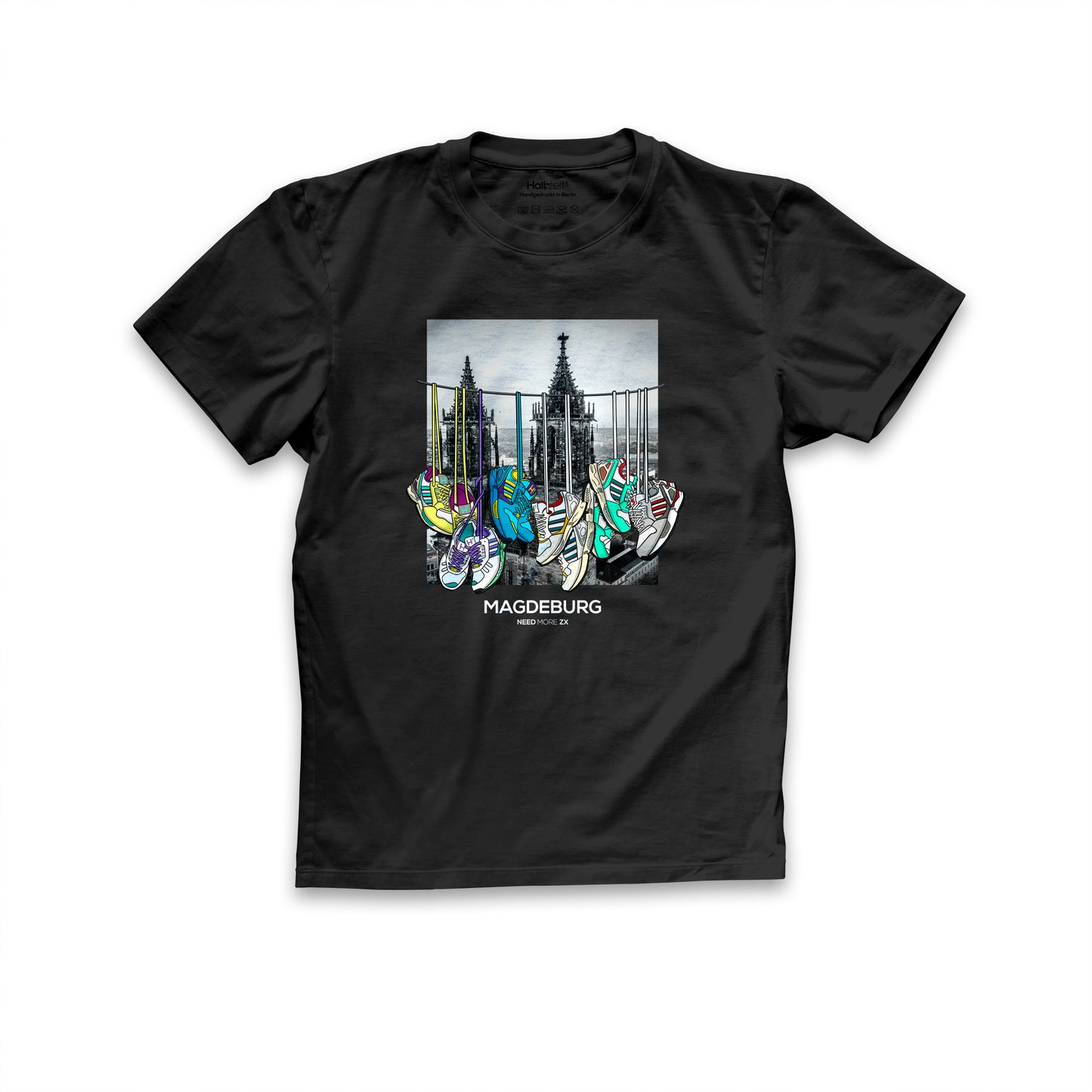 T-Shirt - Need more ZX! - Magdeburg (black)