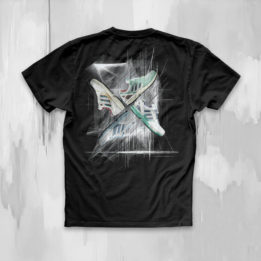 T-Shirt Sketch AZX 30 (schwarz)