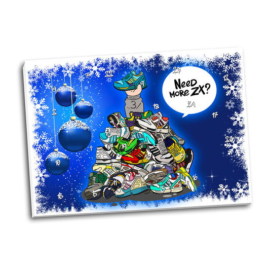 Schoko-Adventskalender ZX Haufen