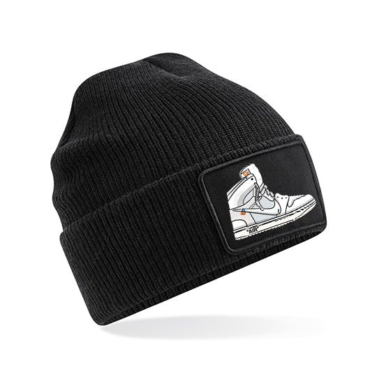 Beanie AJ Off mit Wechsel-Patch